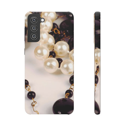 Snap Phone Case – Noir Pearl