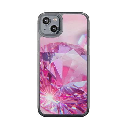 Clear Phone Case – Pink Ice