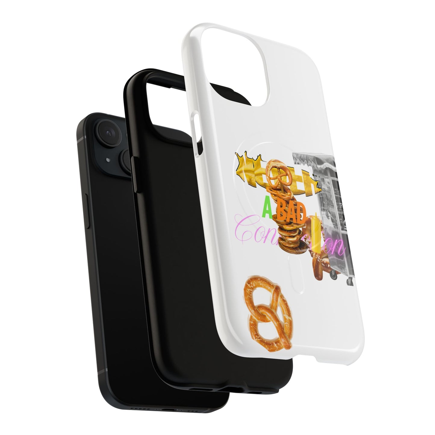 Protective Phone Case – Never a Bad Connection Pretzel Stack
