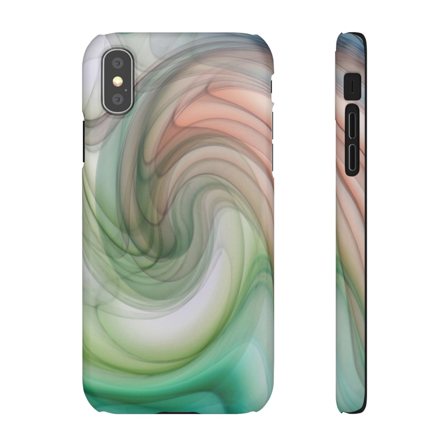 Snap Phone Case – Marble Flow