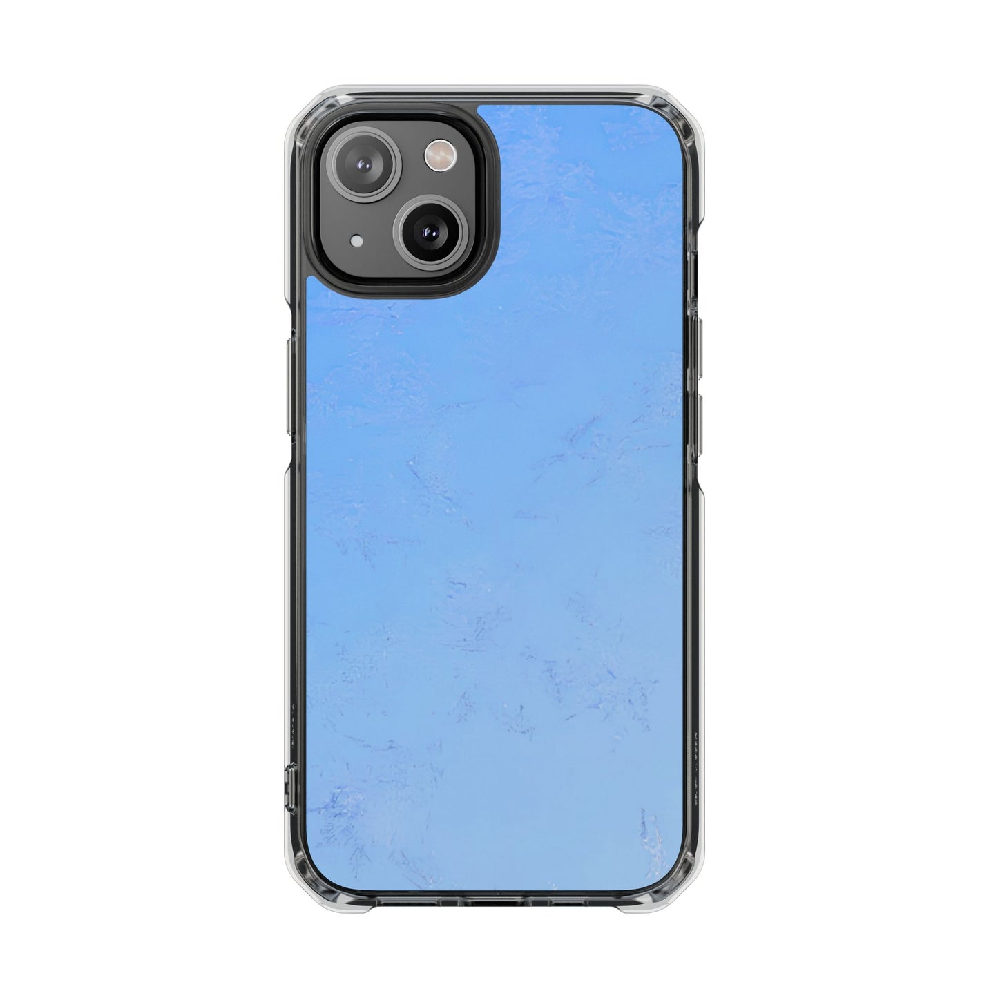 Clear Magnetic Phone Case – Azure Fade