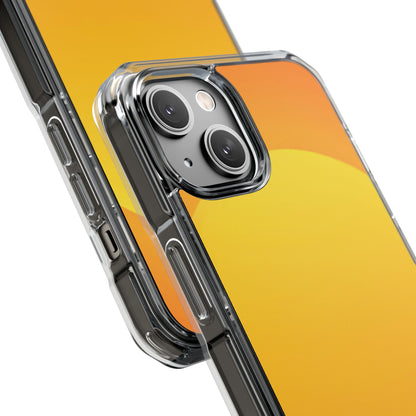 Clear Magnetic Phone Case — Desert Sunrise