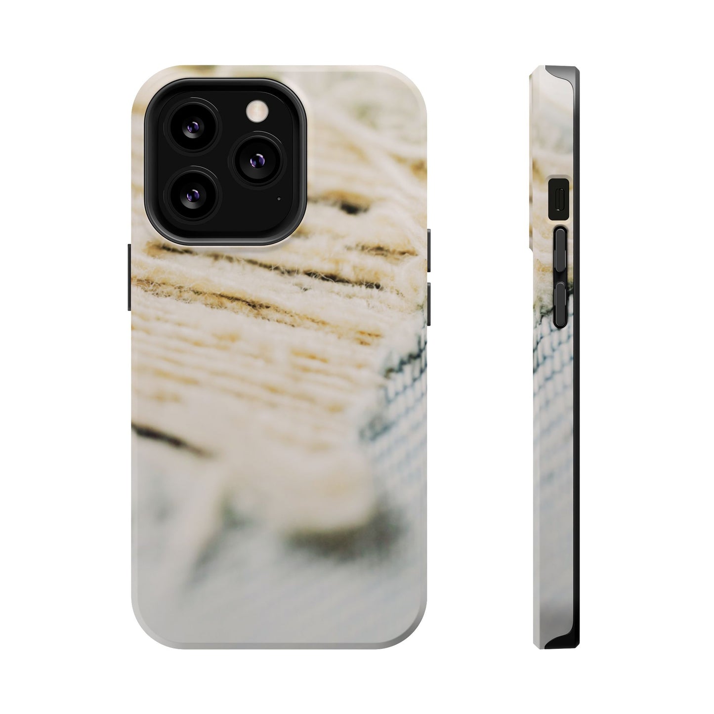 Wireless-Charging Compatible Phone Case – Woven Warmth
