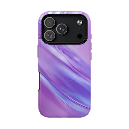 Protective Magnetic Phone Case – Lavender Wave