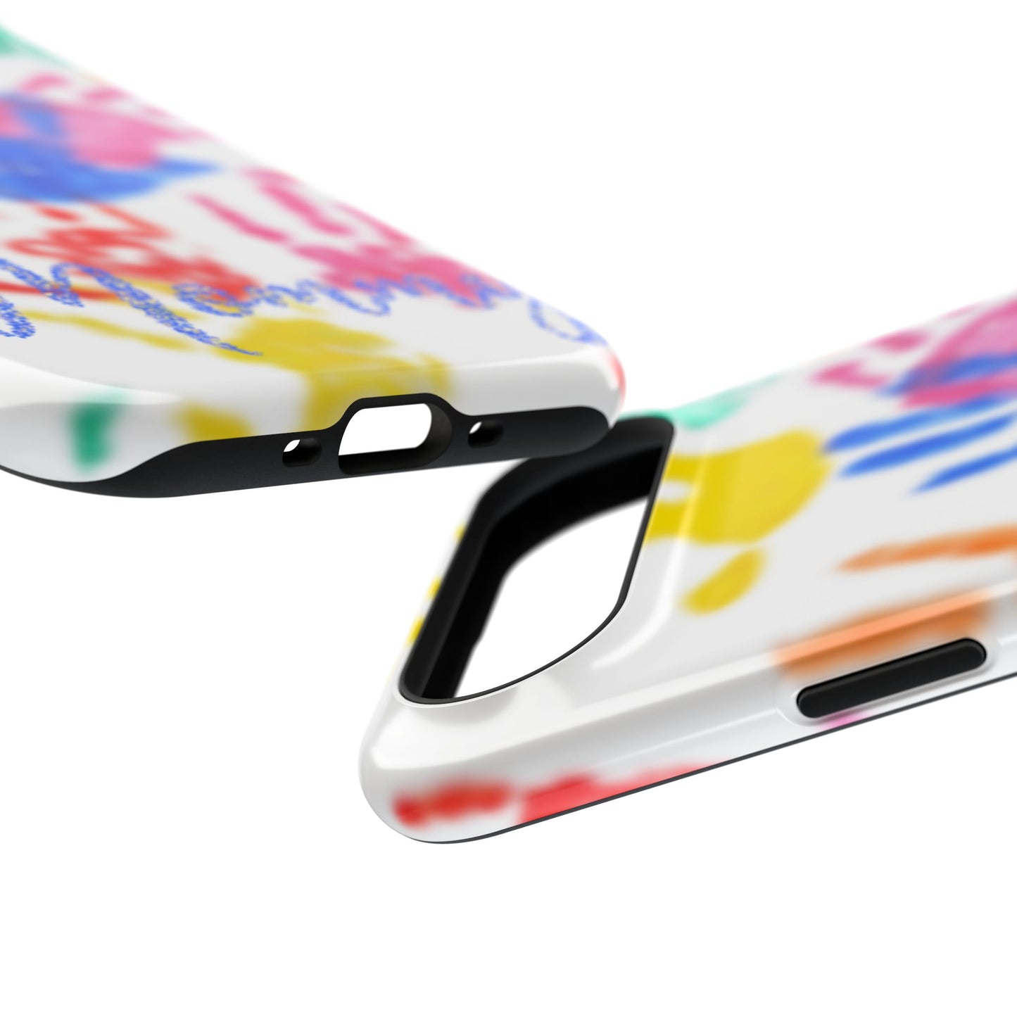 Impact-Resistant Phone Case – Handprint Memories