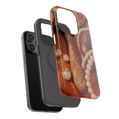 Impact-Resistant Phone Case – Bronze Vanity