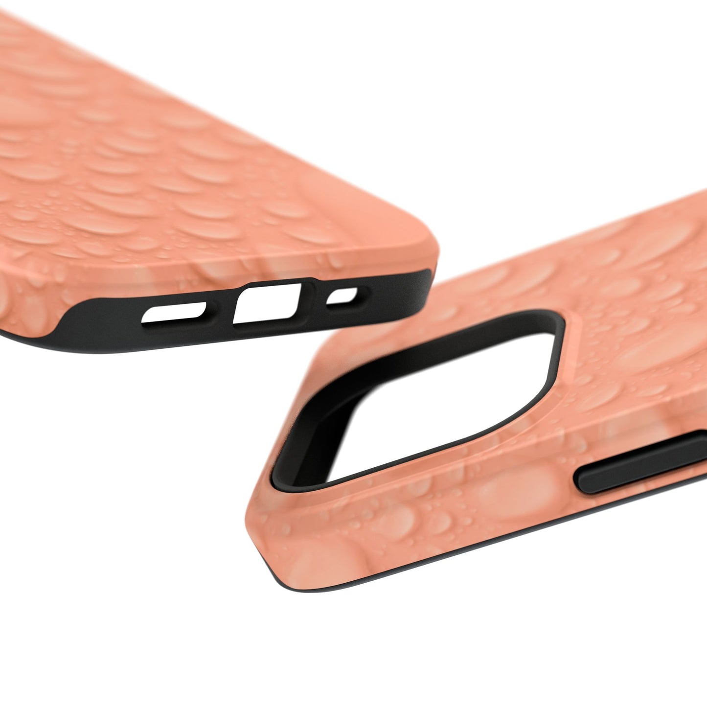 Impact-Resistant Phone Case – Apricot Rain