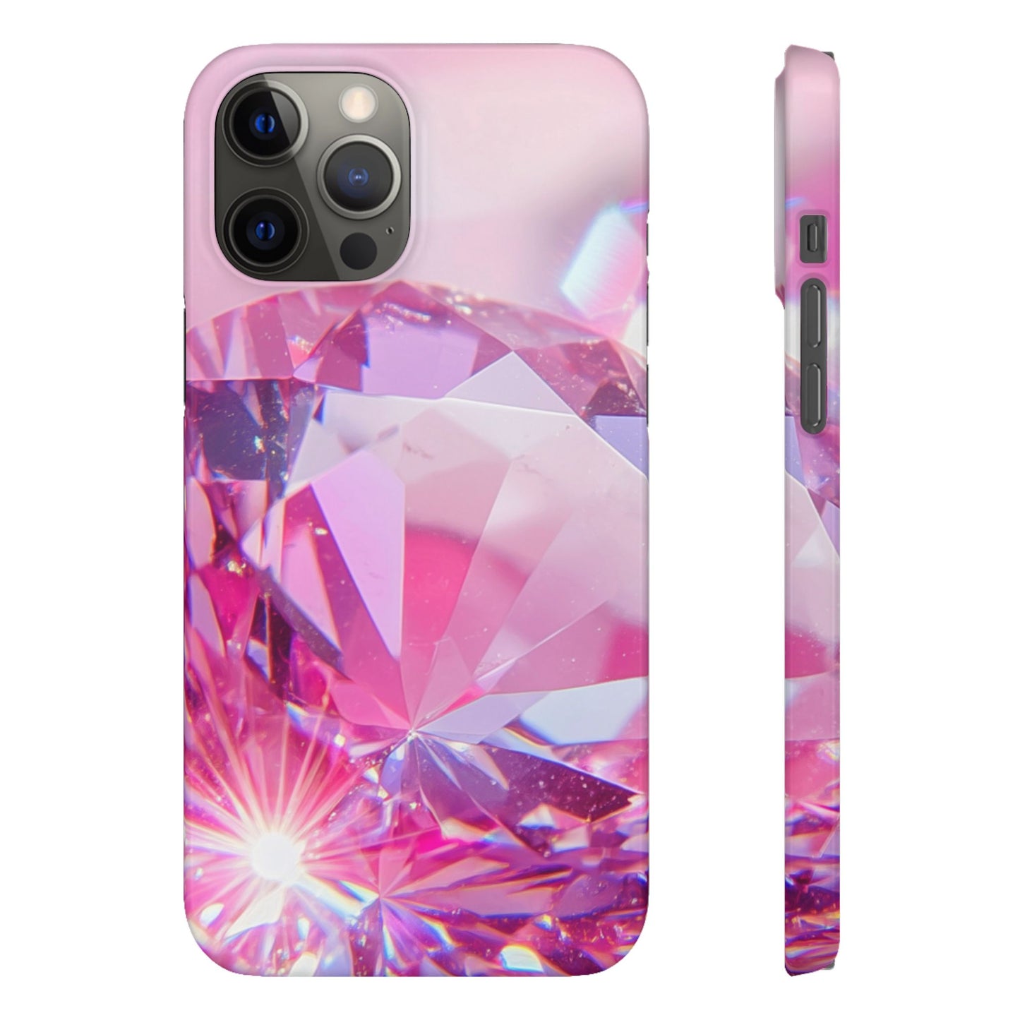 Snap Phone Case – Pink Ice