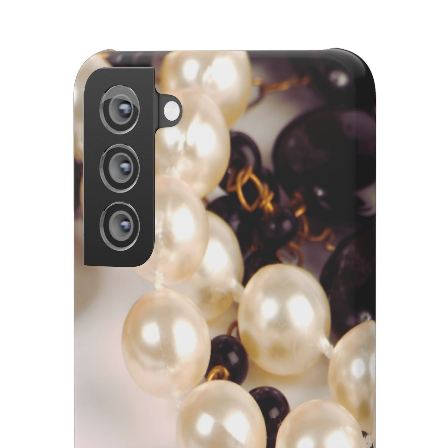 Snap Phone Case – Noir Pearl