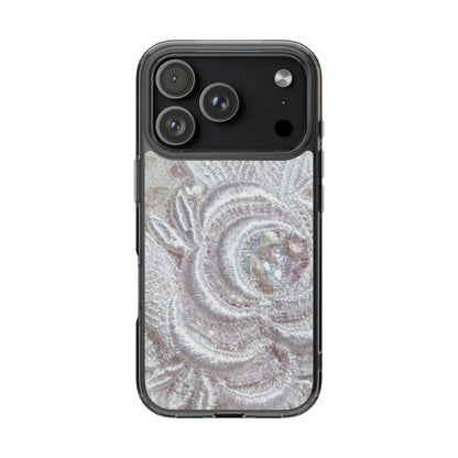 Clear Phone Case – Lace Veil