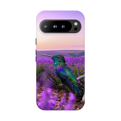 Protective Phone Case – Hummingbird Reverie