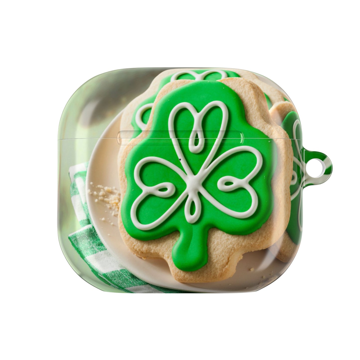 Wireless Earbud Case Cover – Shamrock Cookies