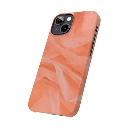 Slim Phone Case – Coral Veil