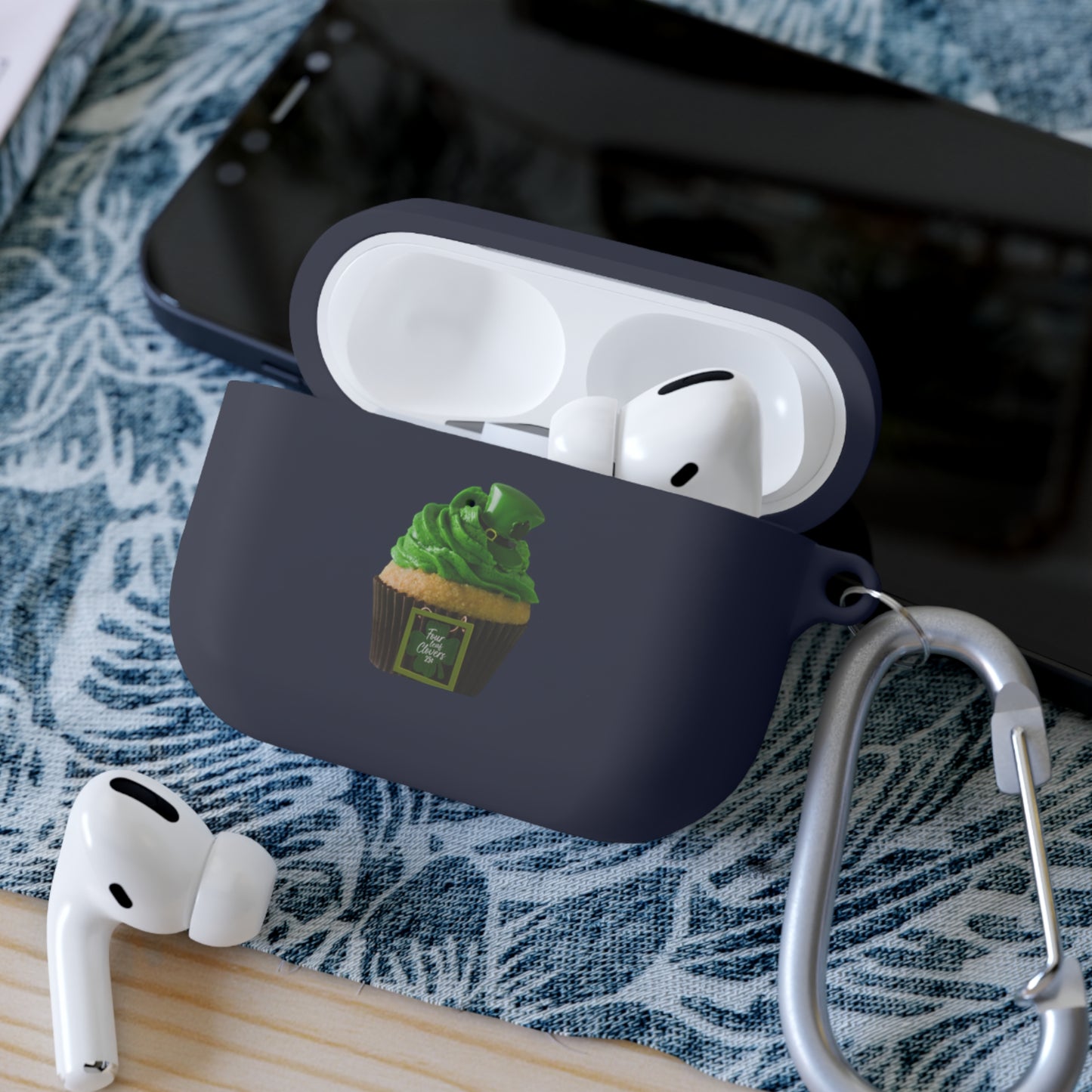 Wireless Earbud Case Cover – Lucky Clover Cupcake