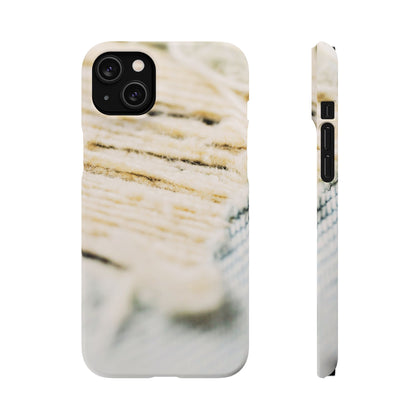 Snap Phone Case – Woven Warmth
