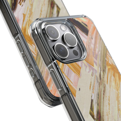 Clear Magnetic Phone Case – Brush & Bronze