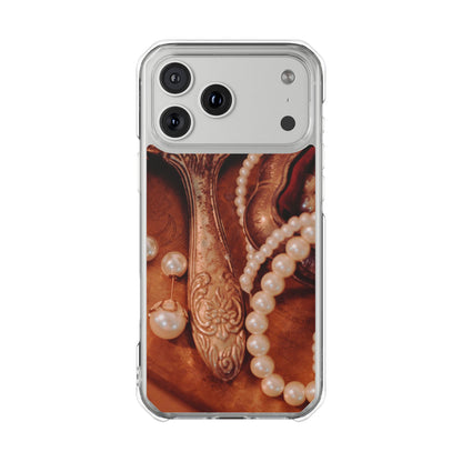 Clear Magnetic Phone Case – Bronze Vanity