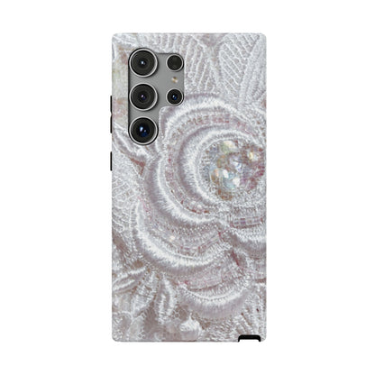 Impact-Resistant Phone Case – Lace Veil