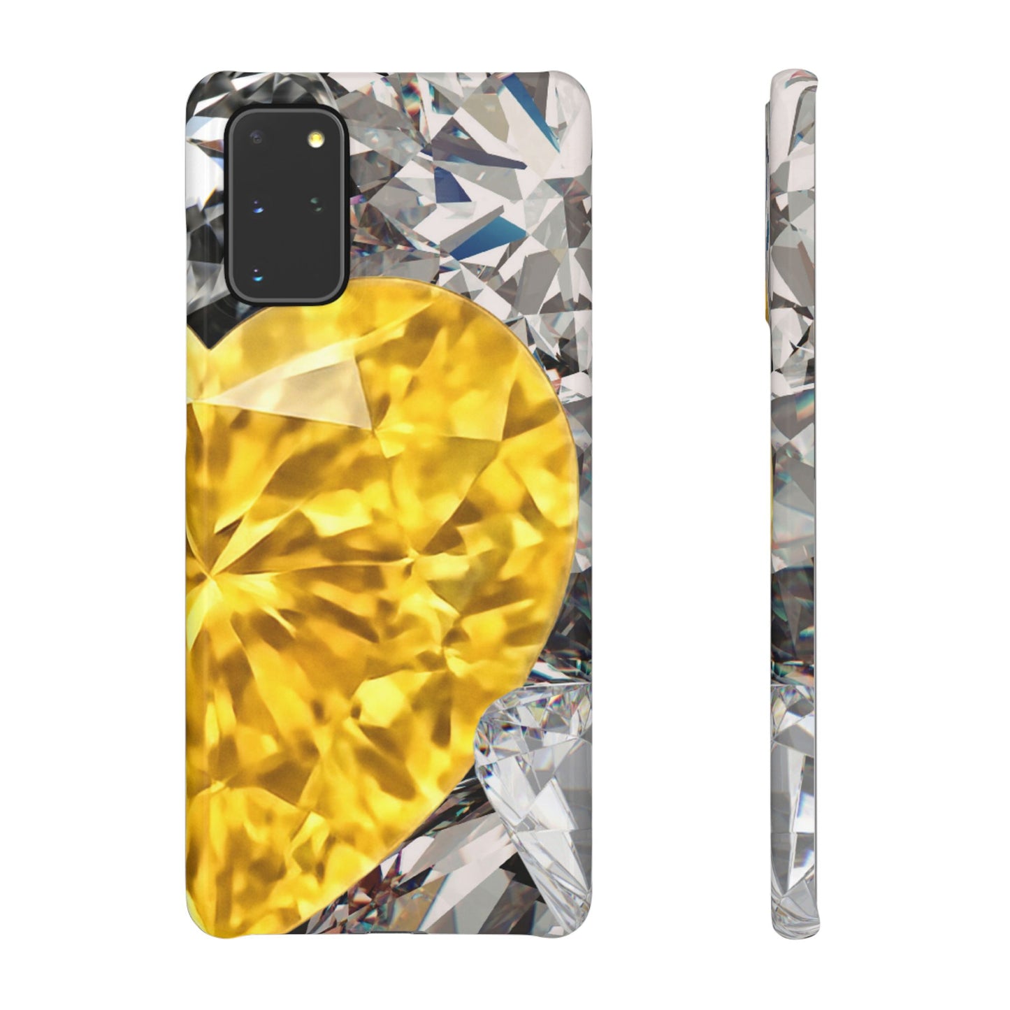Snap Phone Case – Heart of Gold