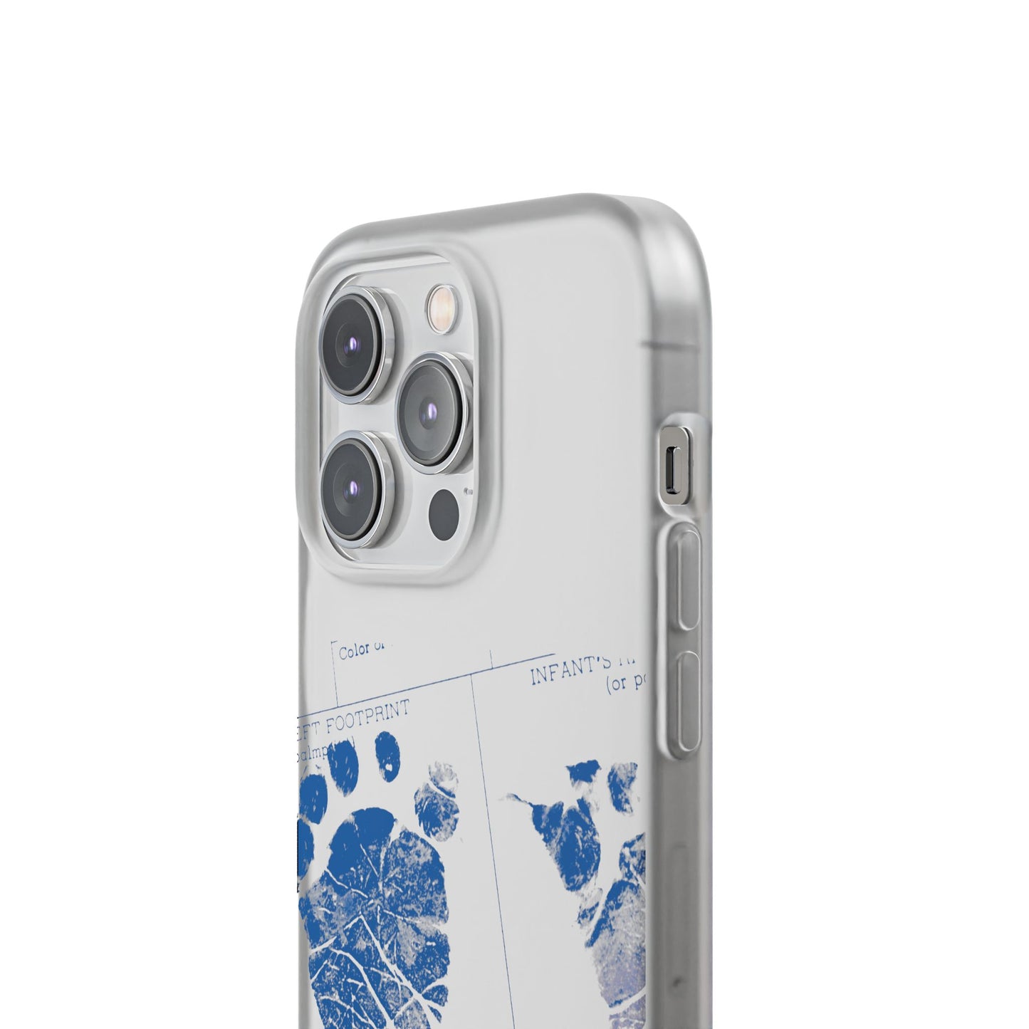 Flexi Case – Mom’s Little Blue Footprints