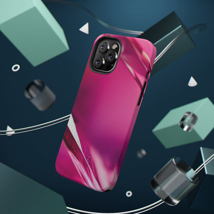 Impact-Resistant Phone Case – Magenta Motion