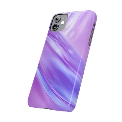 Slim Phone Case – Lavender Wave