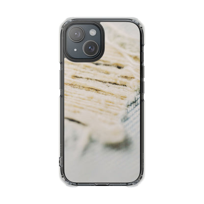Clear Magnetic Phone Case – Woven Warmth