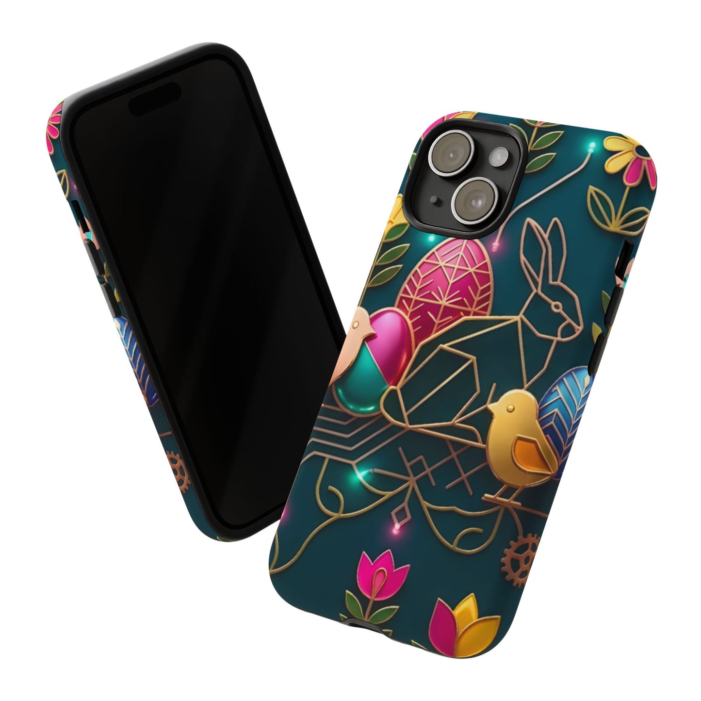 Protective Phone Case – Jeweled Garden