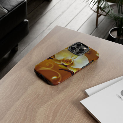 Protective Phone Case – Amber Orchid