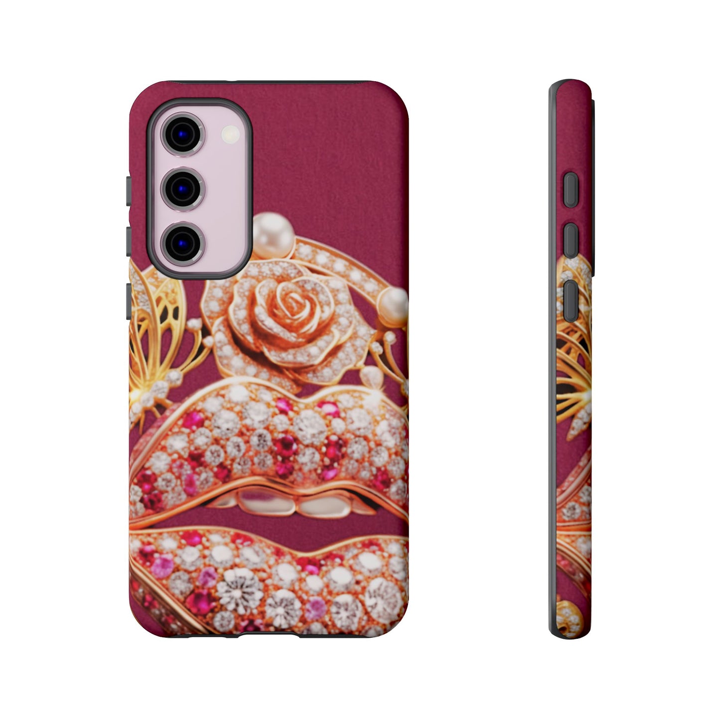 Protective Phone Case – Kiss of Gold