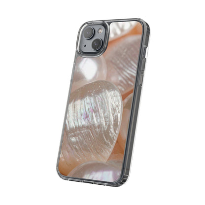 Clear Phone Case – Blush Pearl
