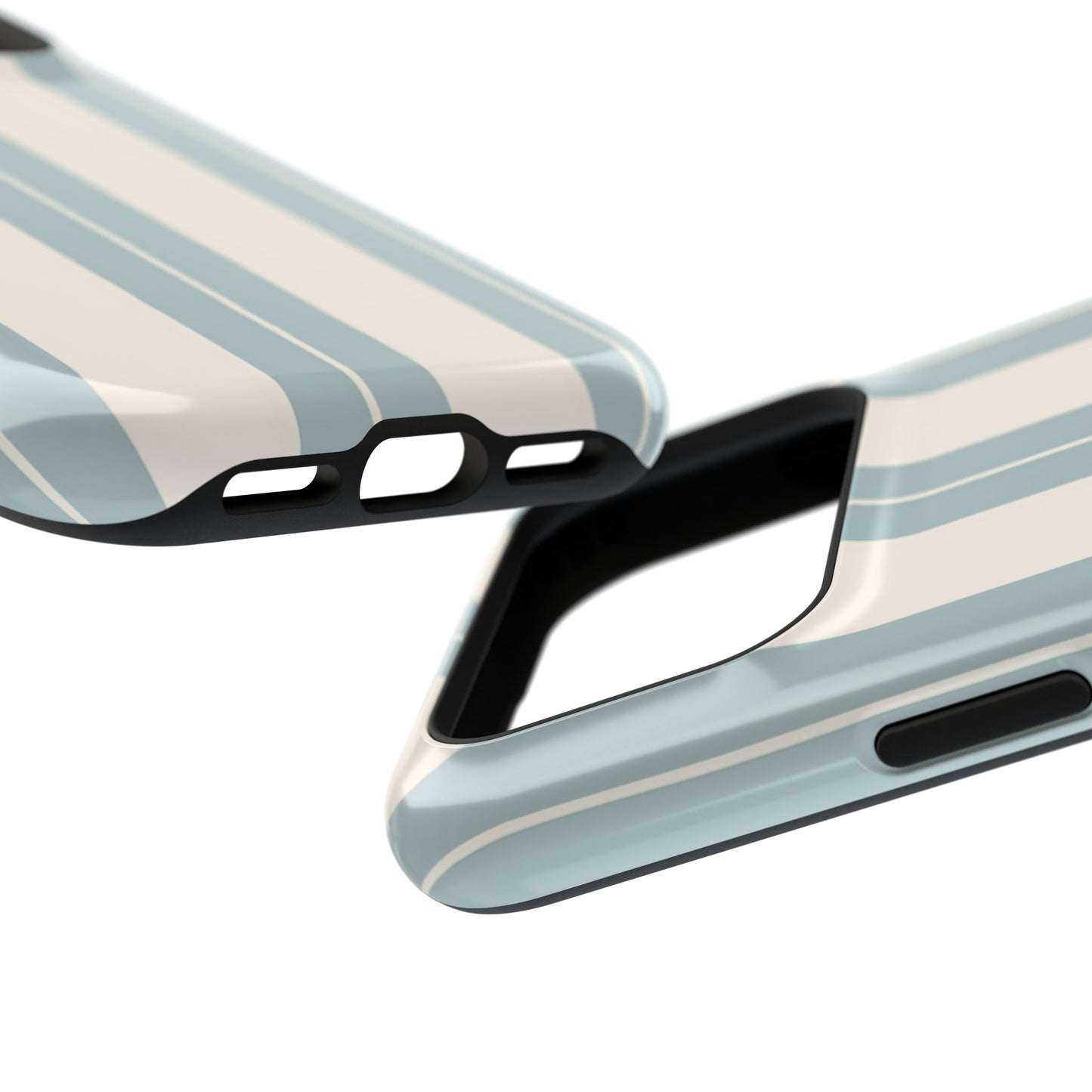 Impact-Resistant Phone Case – Coastal Stripe