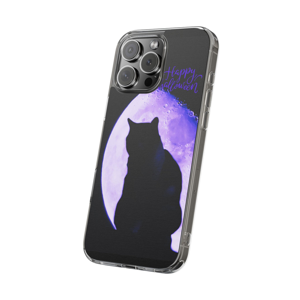 Clear Phone Case – Moonlit Familiar