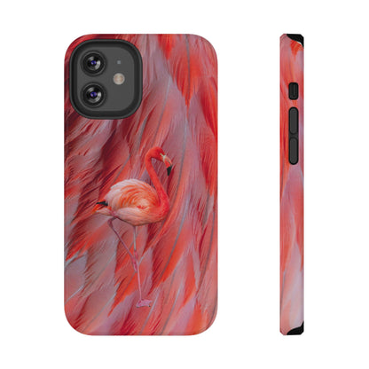 Impact-Resistant Phone Case – Scarlet Plume