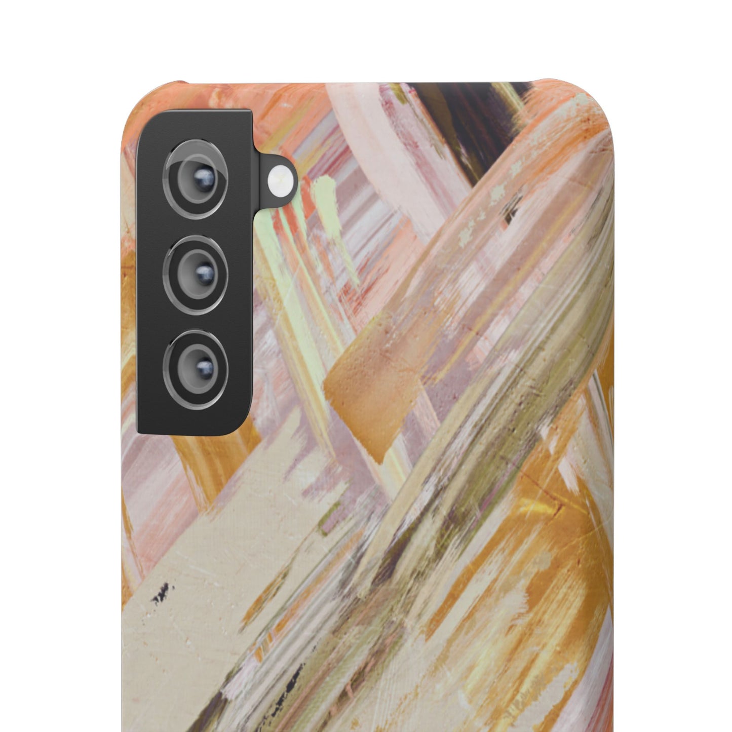 Snap Phone Case – Brush & Bronze