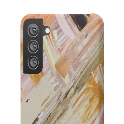 Snap Phone Case – Brush & Bronze