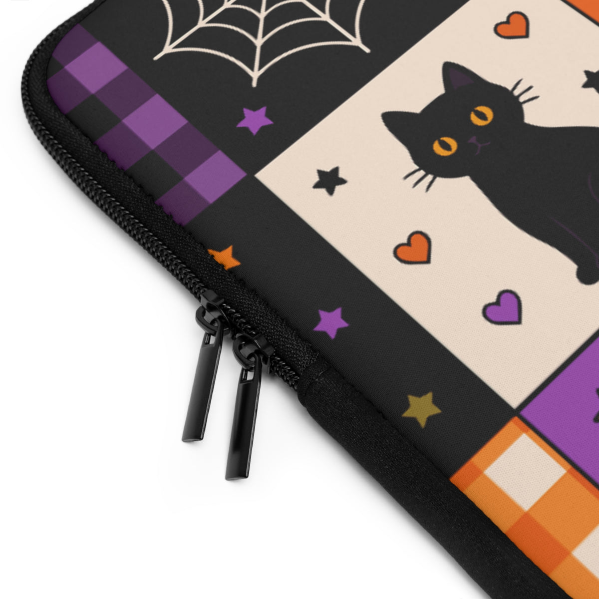 Neoprene Laptop Sleeve – Spooky Patchwork