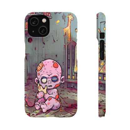 Phone Case — Creepy Cute Zombie Baby Nursery Design