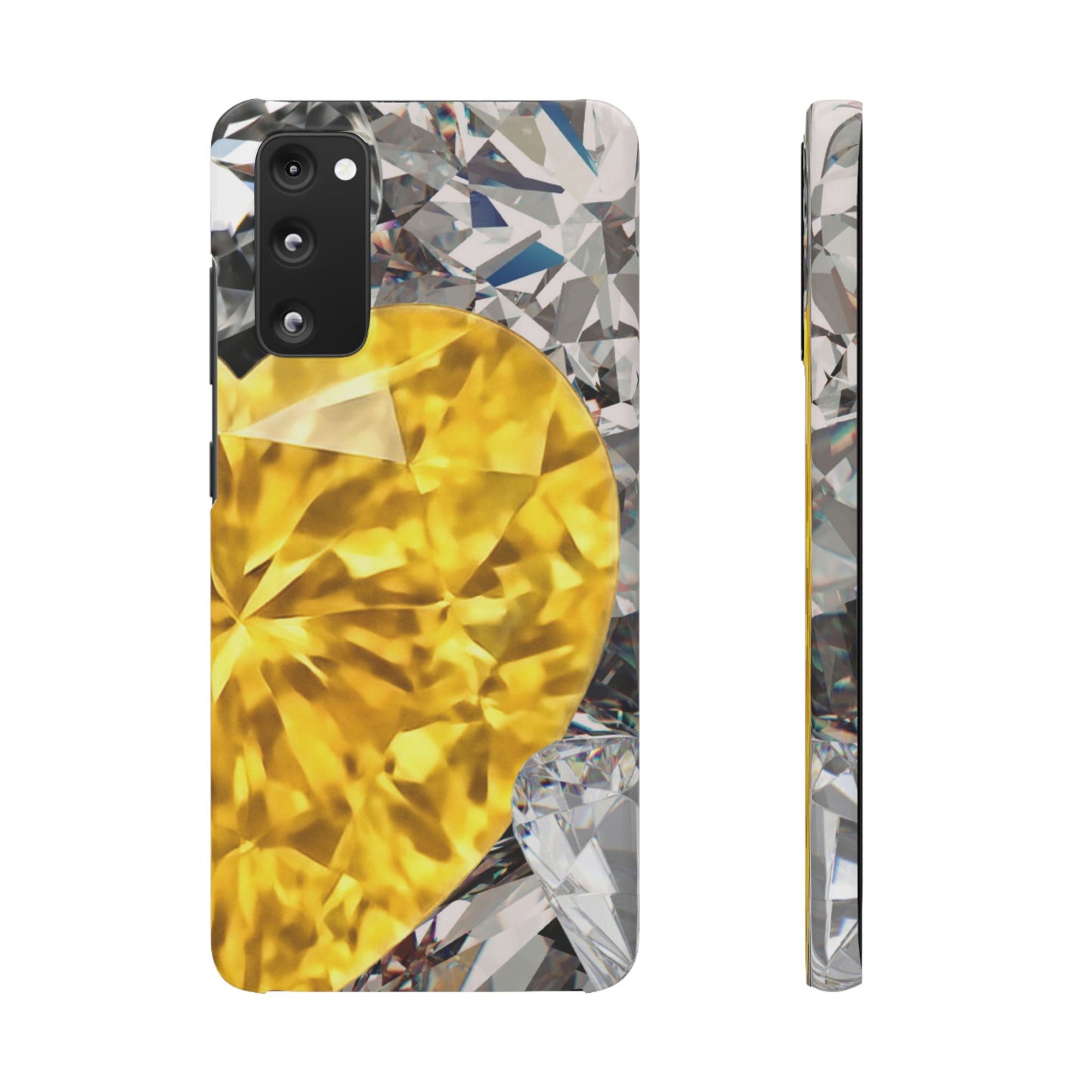 Snap Phone Case – Heart of Gold