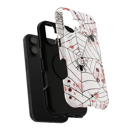Impact-Resistant Phone Case – Blood Web