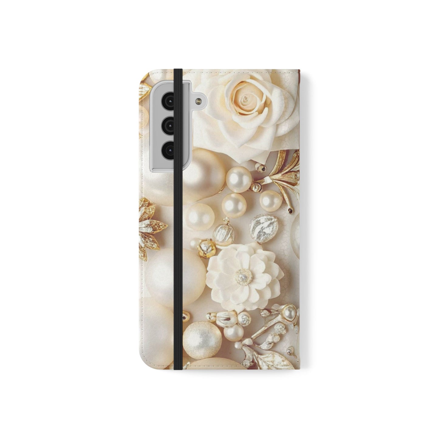 Flip Case – Ivory Opulence
