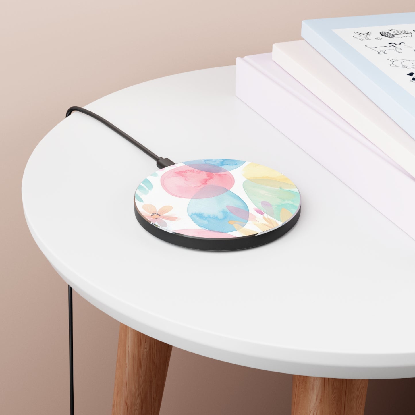 Wireless Charger – Painted Easter Dream