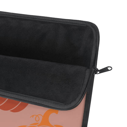 Slim Neoprene Laptop Sleeve – Pumpkin Mood