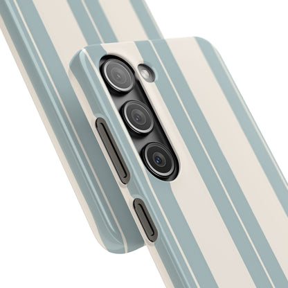 Snap Phone Case – Coastal Stripe