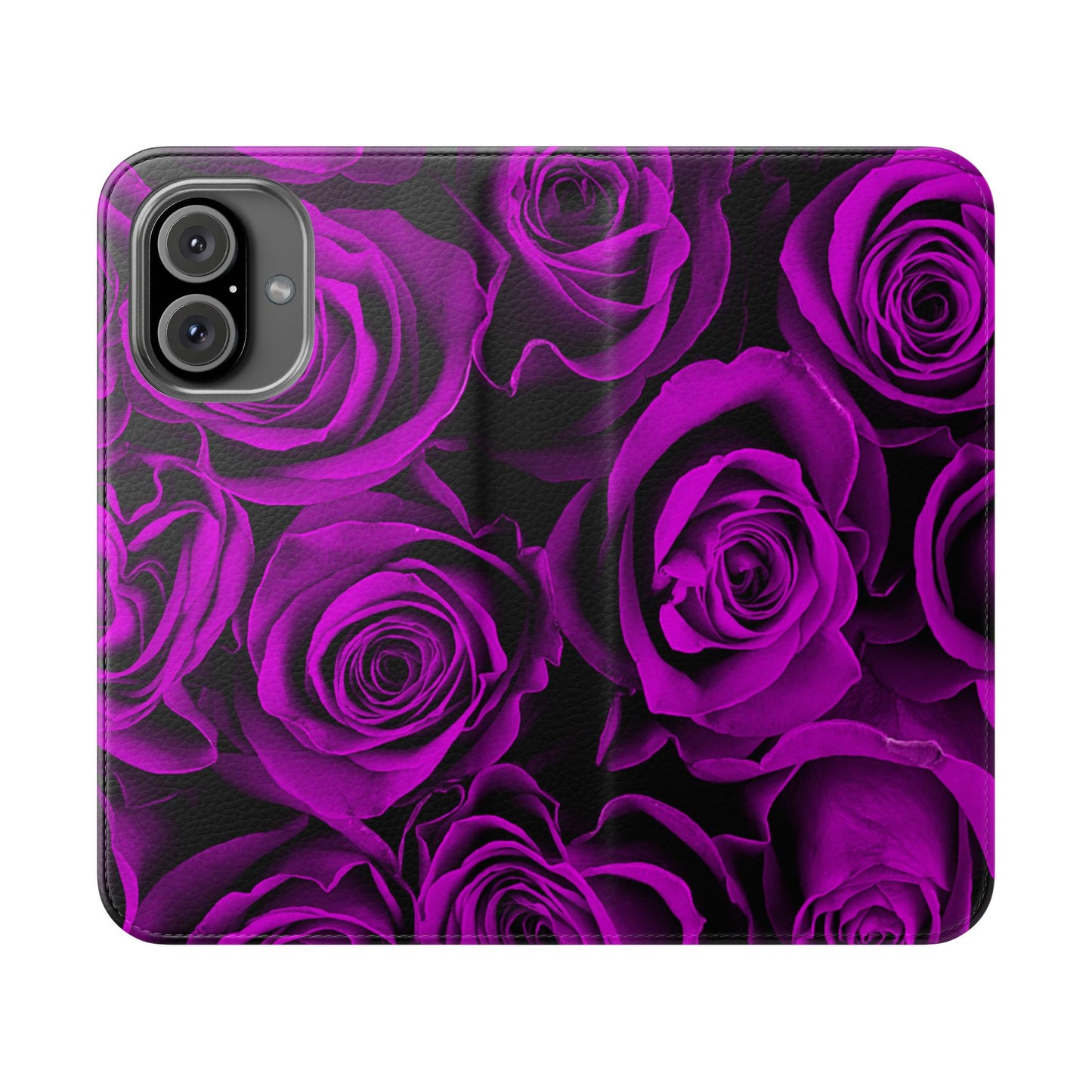 Flip Case – Amethyst Roses