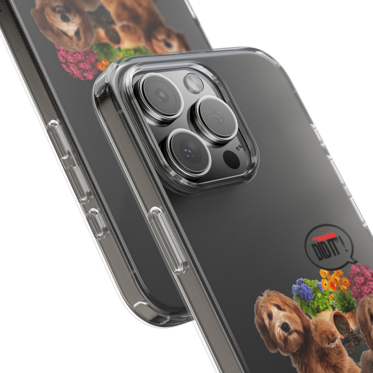 Clear Phone Case – Wasn’t Me – Compatible with iPhone 13–17 & Samsung Galaxy S25–S26 Series