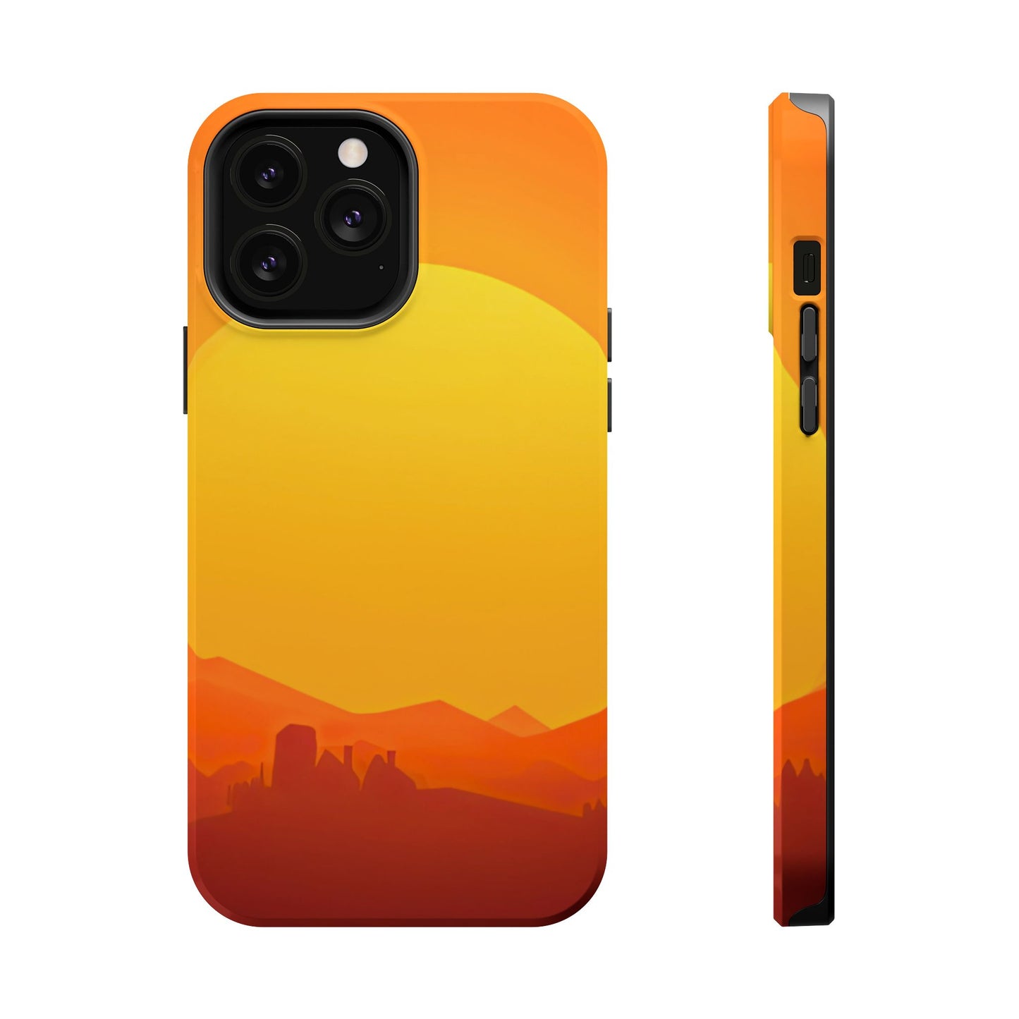 Wireless-Charging Compatible Case – Desert Sunrise