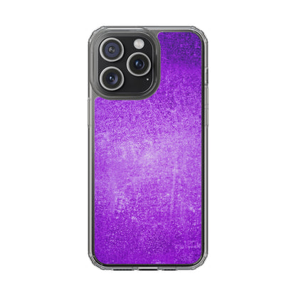 Clear Phone Case – Violet Voltage