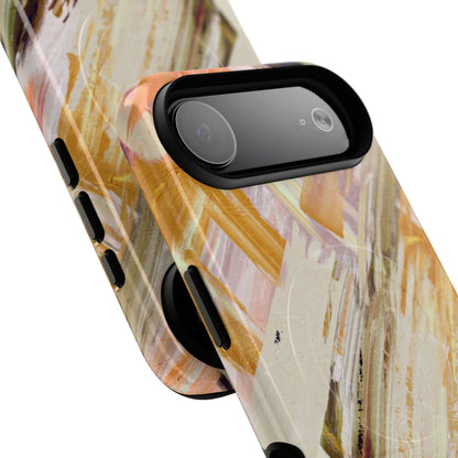 Protective Magnetic Phone Case – Brush & Bronze