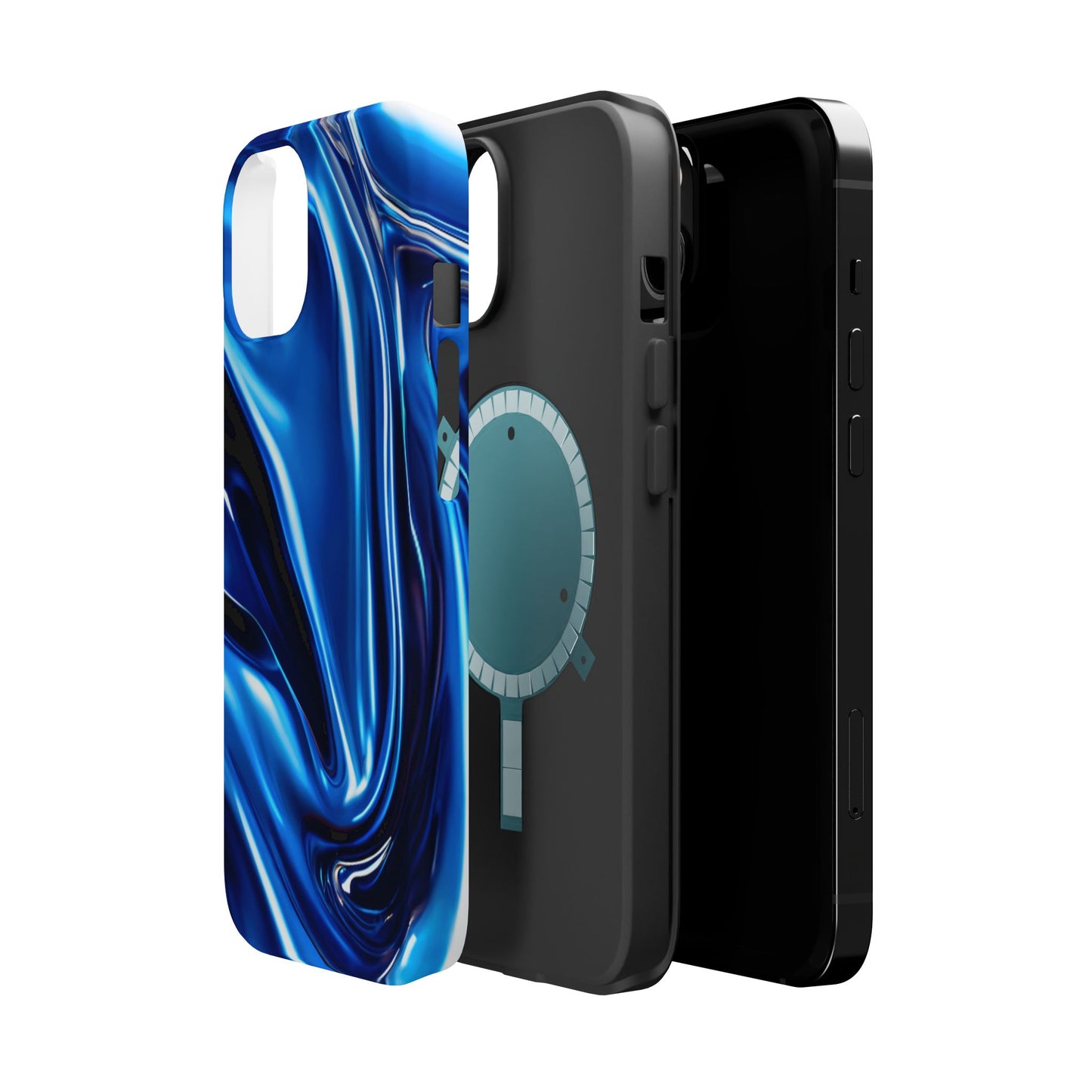 Wireless-Charging Compatible Case – Midnight Surge
